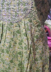 3 pcs parrot green suit