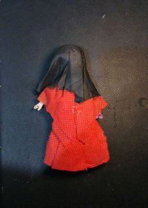 Antique Japanese Doll Showpiece.