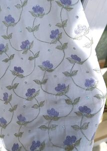 Stitched Lavender Chudidaar Suit Set With Dupatta