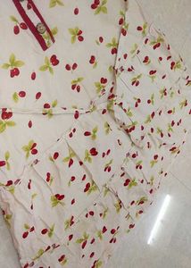 Cherry Print Dress
