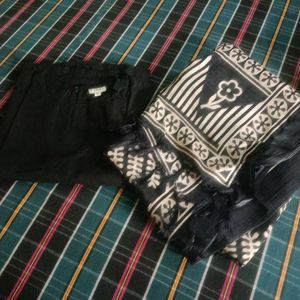 Tjori Blackkurta and Duppata