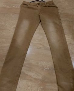 Tan Casual Pants