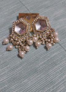 Pearl Drop Earrings (Jhumka)