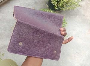 Vintage Purple Wallet