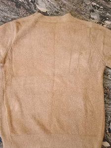 Snowflake Pattern Knit Sweater