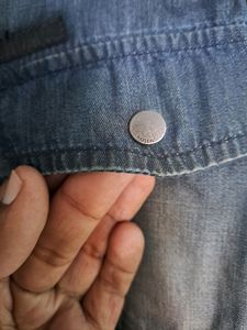 Branded Denim Shirt