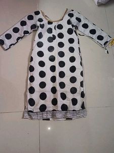 Polka Dot Kurti