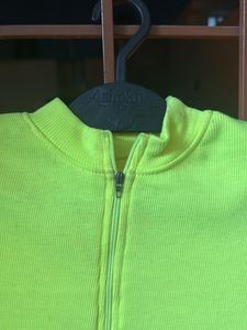 Neon green top