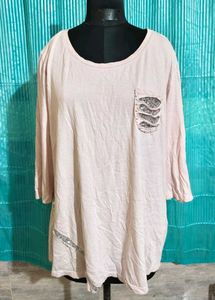 BOGO 🎁 Buy One Get 1 Free🎁 XXL Stylish Pink Top