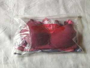 2-Piece Solid Color Bra Set
