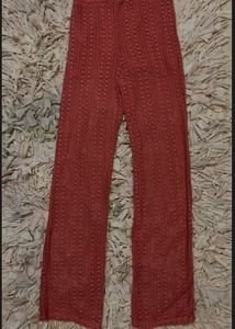 Zara Crochet Cord Set MavePink