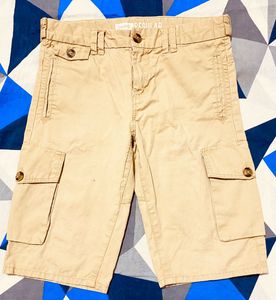 Khaki Cargo Shorts