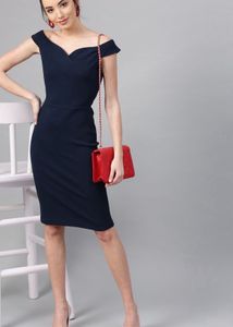 Women Solid Sheath dress