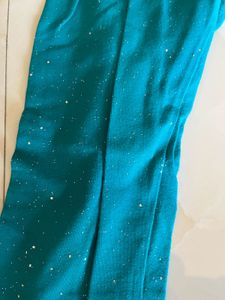 Sparkly Teal Leggings