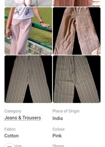 Requested Combo-Shirt Style Top+Pink Trousers