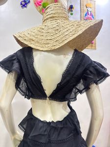 Black Ruffle Dress