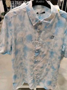 Tie Dye Zudio Shirt For Men