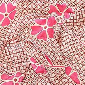 Queen Size Floral Bedsheet With 2 Pillow Cases