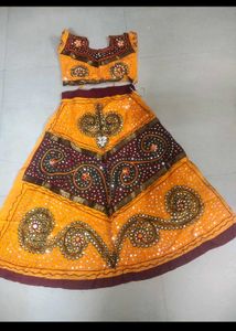 Ethnic Lehenga Choli For Kids Girls Rajasthan