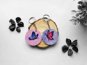 Butterfly Keychain