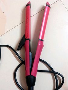 2 in 1 nova hair straightener and curler