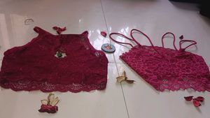 Price Drop Beachy Vibes Lace Bralettes
