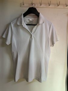 Nike White Polo Shirt