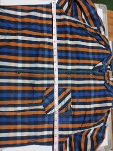 Denim &amp; Flower Plaid Button Down