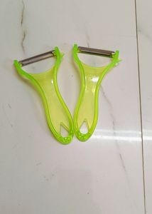 2 Pcs-Stainless Steel Blade Peeler Universal Peeler for Professional and Household Kitchen Peeler