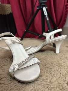Elegant White heels