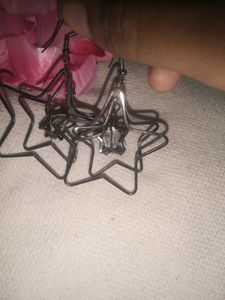 Star Drop Earrings