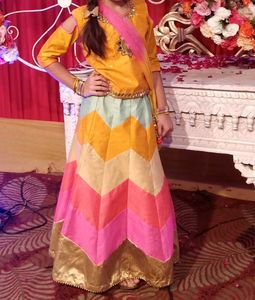 Girl's Festive Lehenga Choli