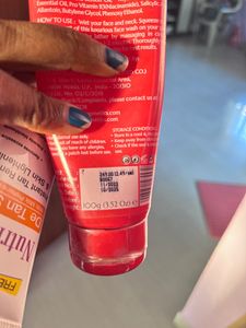 Nutriglow Face Wash &amp; detan Scrub Combo