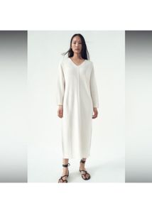 Zara Limited Edition Knitted Minimalist Dress