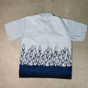 Las Vegas Flame Print Shirt
