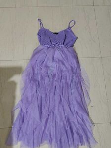 Lavender Dress (Free Size)