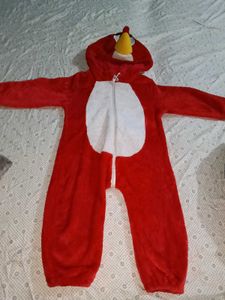 Cute Red Animal Onesie