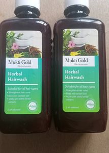 Mukti Gold Herbal Hairwash