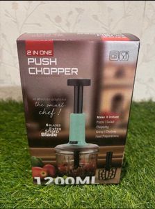 2 In 1 Push Chopper