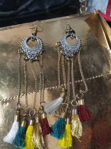 Boho Tassel Drop Earrings