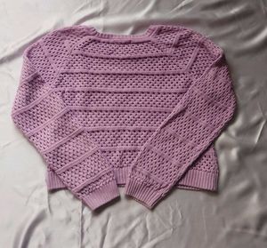 Lilac Knit Sweater