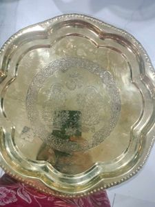 Brass Pooja Thali Set Fix Price