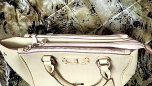 Elegant Ivory Satchel