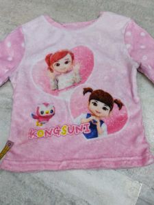Cute Pink Character pyjama set