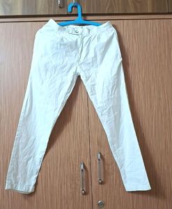 Men White Pant