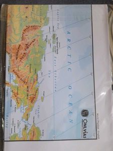 INDIA Physical Map - Indi