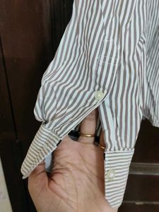 Striped WoMen&#39;s Formal Shirt