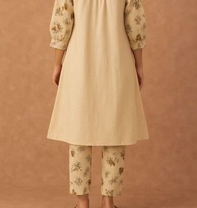 Premium khadi cotton Co-ord set