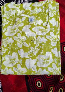 Floral Daily Wear Long Kurti Size 40,42