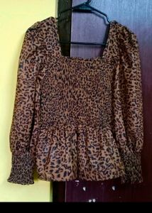 Harpa animal print Top